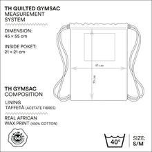Load image into Gallery viewer, TH Quilted Gymsac - 1
